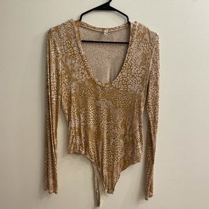 Free People Bodysuit